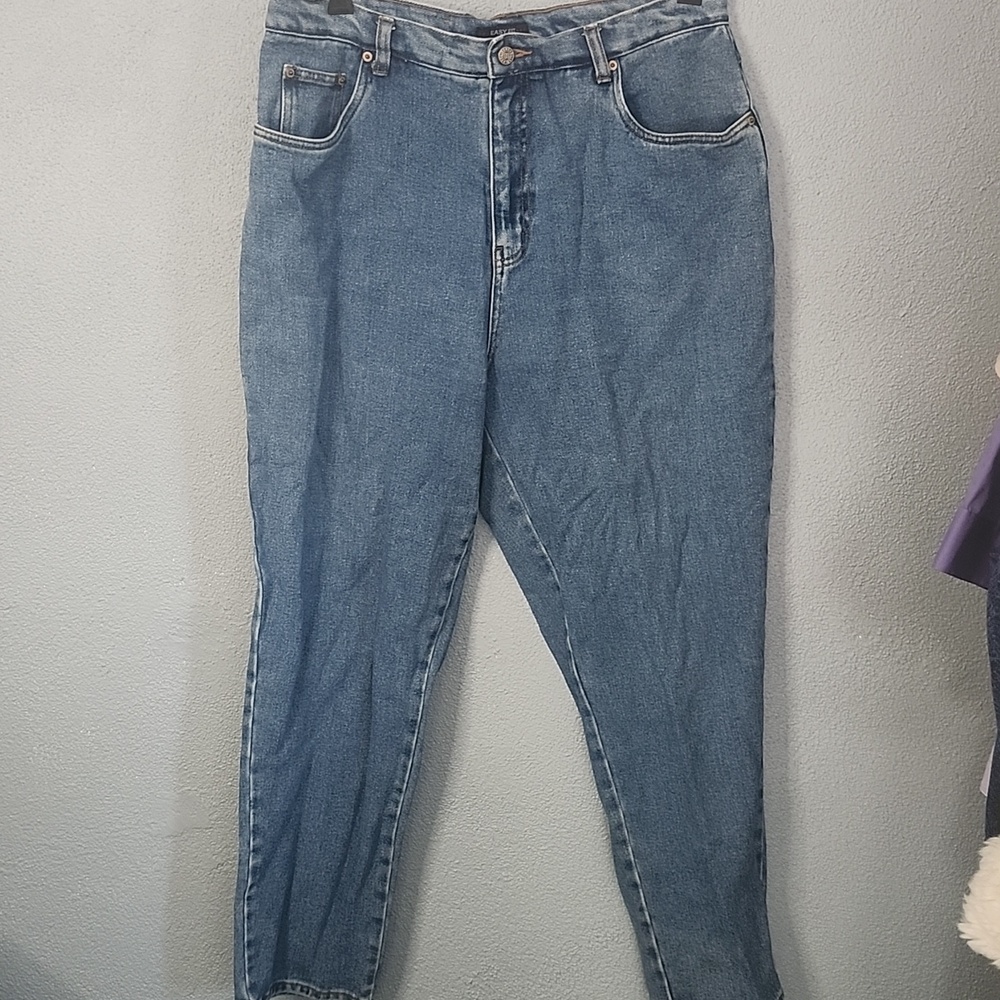 Bill Blass Light Blue Easy Fit Denim Jeans